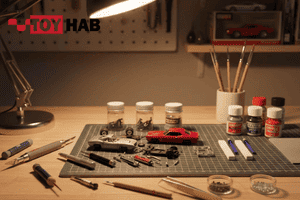 Dụng cụ custom xe mô hình diecast cơ bản cho người mới