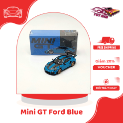 Xe Mô Hình Porsche 911 GT2 RS Weissach Package Miami Blu LHD 1:64 MiniGT( Xanh )