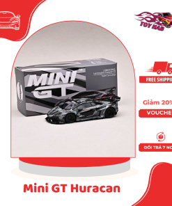 Mini GT 1:64 LB Huracan GT ngụy trang kỹ thuật số xe hợp kim mô hình 398
