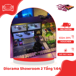 Diorama Showroom 2 Tầng 1:64