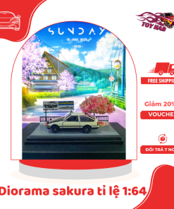 Diorama Sakura 1:64 ( không kèm xe )