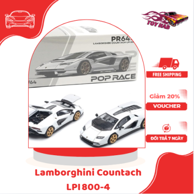 Pop Race 1:64 Lamborghini Countach LPI 800-4
