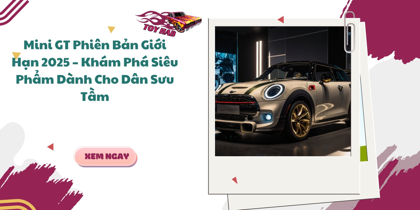 Một nhà sưu tầm đang chăm chú ngắm kỹ mô hình Mini GT phiên bản giới hạn 2025 trong tủ kính.