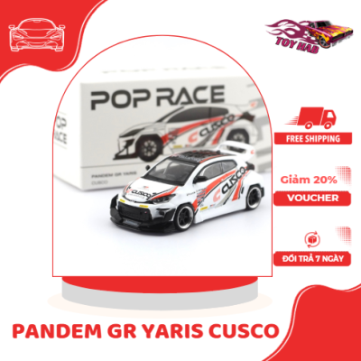 POP RACE 1/64 PANDEM GR YARIS CUSCO