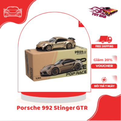 Hình ảnh xe pop race được trưng bày