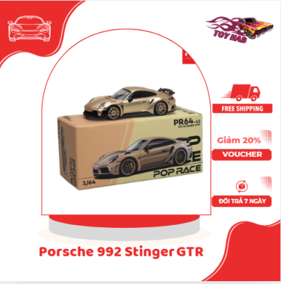 Hình ảnh xe pop race được trưng bày