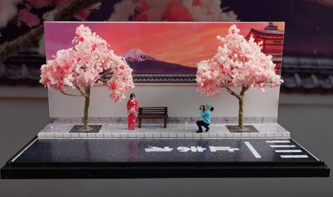 Diorama Sakura 1:64
