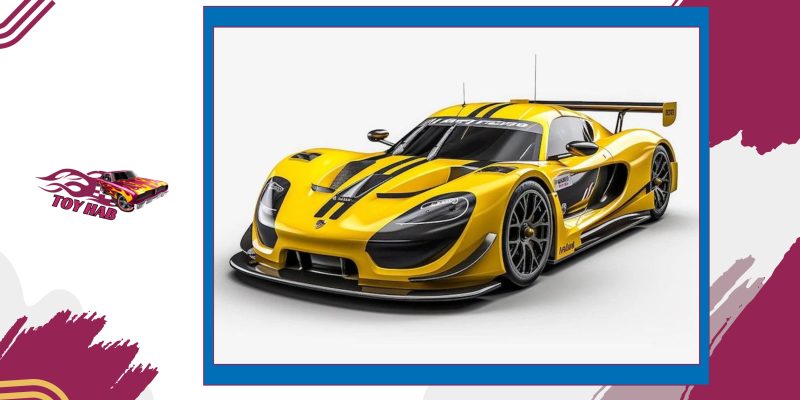Mô hình xe Hot Wheels McLaren màu vàng thể thao chính hãng – Toy Hab