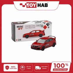 Mô hình xe Honda Civic Type R 2018 Mini GT 1:64 #24 Time Attack MGT00024
