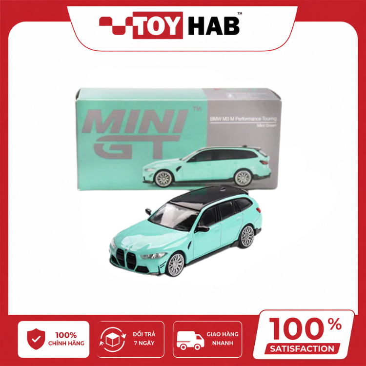 MINI GT #897 – BMW M3 Touring phiên bản xanh mint MINI GT #897 – BMW M3 Touring phiên bản xanh mint