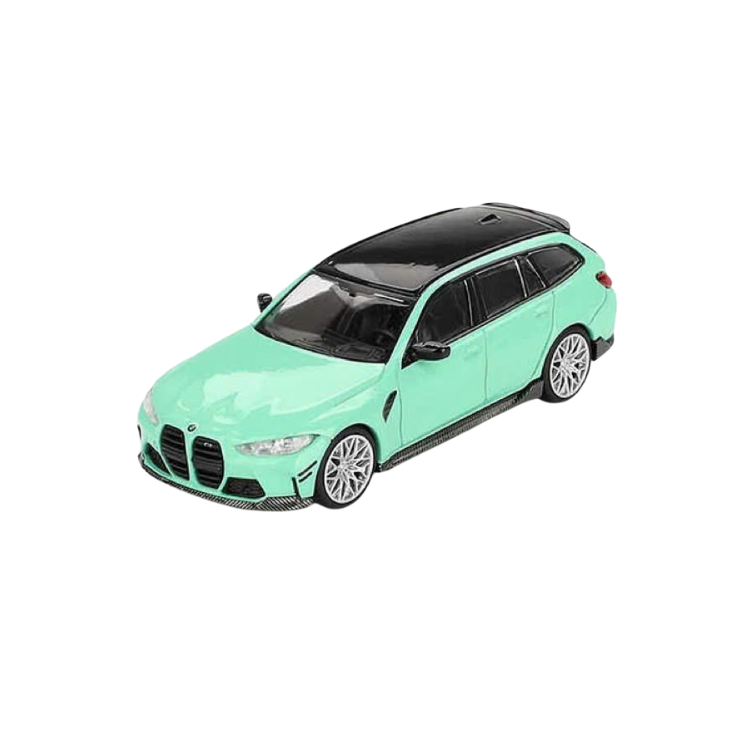 Bản sao của Bản sao của KHUNG SẢN PHẨM (3) MINI GT #897 – BMW M3 Touring phiên bản xanh mint