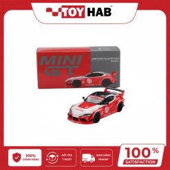 Mini GT 1/64 LB-WORKS Toyota GR Supra Red/White MGT01103