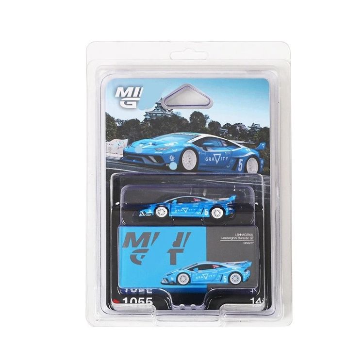 demo-card-mijo Hộp bảo vệ MINI GT bằng nhựa trong suốt dạng vỏ sò, giúp chống móp card, chống bụi và bảo quản xe mô hình 1:64