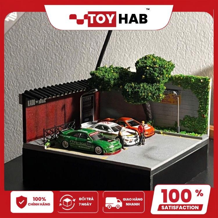 hop-bao-ve-mini-gt diorama jdm