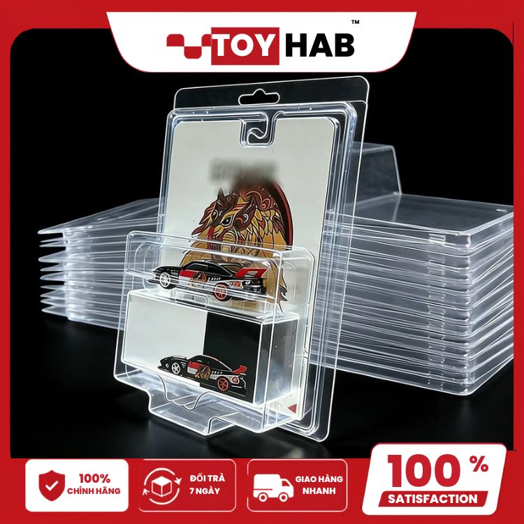 hop-bao-ve-mini-gt Hộp bảo vệ MINI GT dạng vỏ sò giúp bảo quản card xe mô hình 1:64 luôn đẹp, hạn chế móp góc, bụi bẩn và trầy xước khi trưng bày.