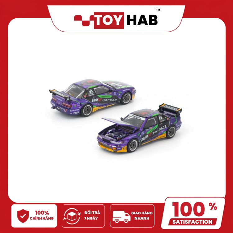 mo-hinh-pop-race-pandem-s13-eva-rt-test-type-r-164 Mô hình Pop Race PANDEM S13 EVA RT TEST TYPE-R 01 tỷ lệ 1:64