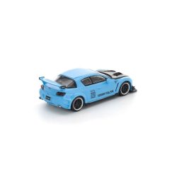 Mô hình POPRACE 1:64 MAZDA RX-8 RE-AMEMIYA - Màu xanh nhạt