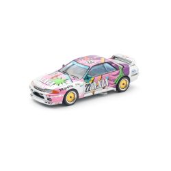 Mô hình POPRACE 1:64 NISSAN SKYLINE GT-R R32 #22 AXIA GROUP A