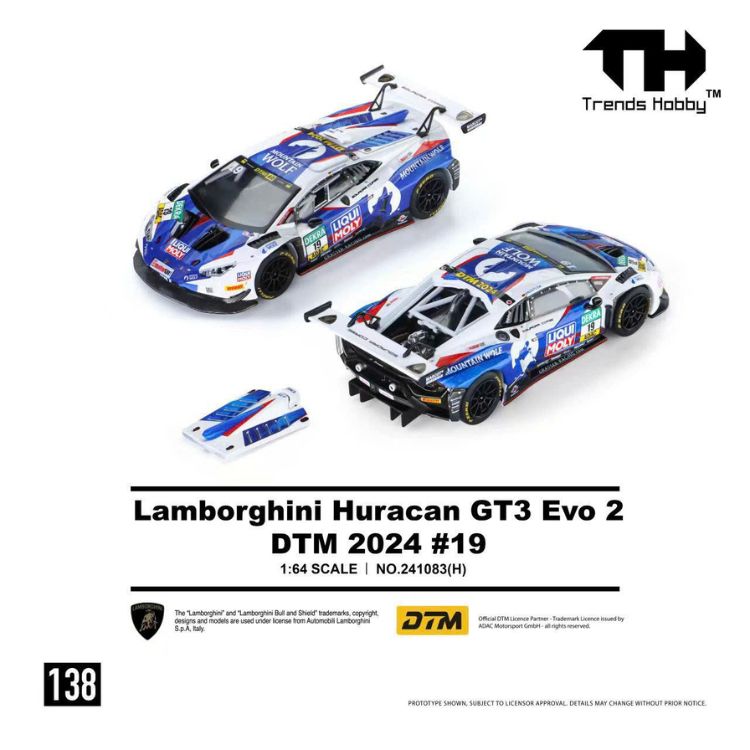 mo-hinh-lamborghini-huracan-gt3-evo-2-dtm-2024 mô hình Lamborghini Huracan GT3 Evo 2 DTM 2024