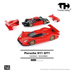 Porsche 911 GT1 1998 Red 1:64
